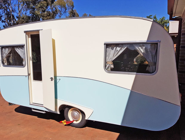 Photo 12 for Beachside Bertie Retro Caravan