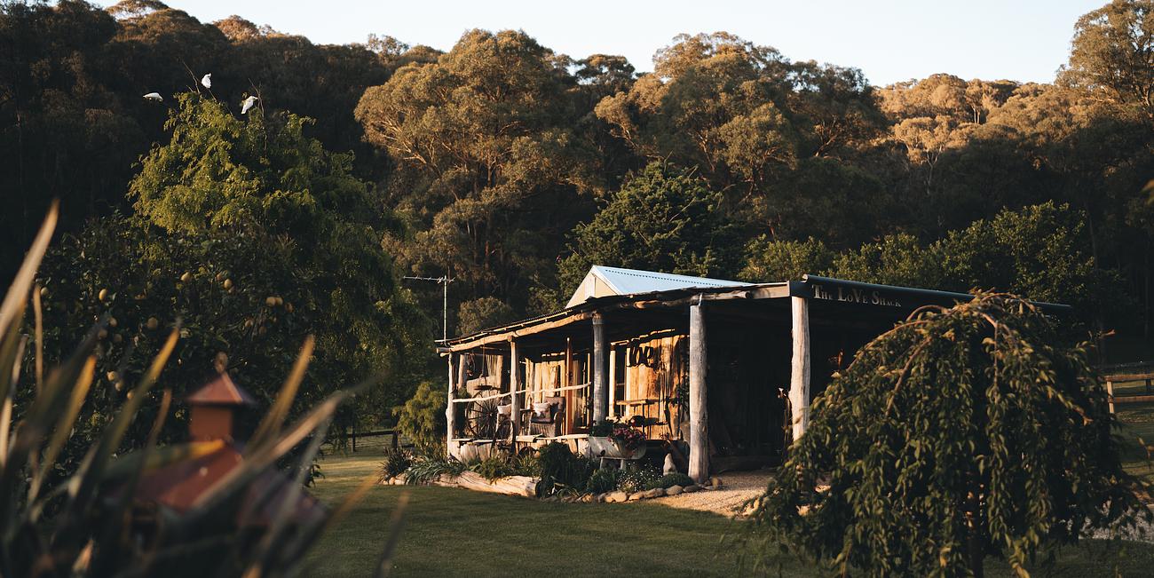 Bushies Love Shack Cabin for Rent in Porepunkah, High Country, VIC