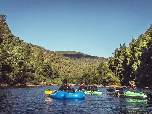 Swimming in Shoalhaven River