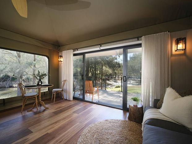 Photo 8 for Amaroo Escape - 'BAREKI' Luxury Riverside Eco Glamping Tent
