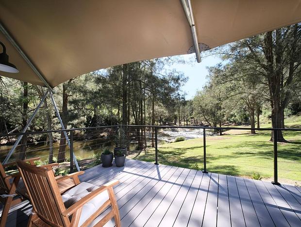 Photo 7 for Amaroo Escape - 'BAREKI' Luxury Riverside Eco Glamping Tent