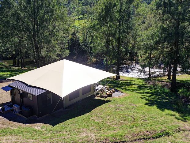 Photo 6 for Amaroo Escape - 'COOINDA' Luxury Riverside Eco Glamping Tent