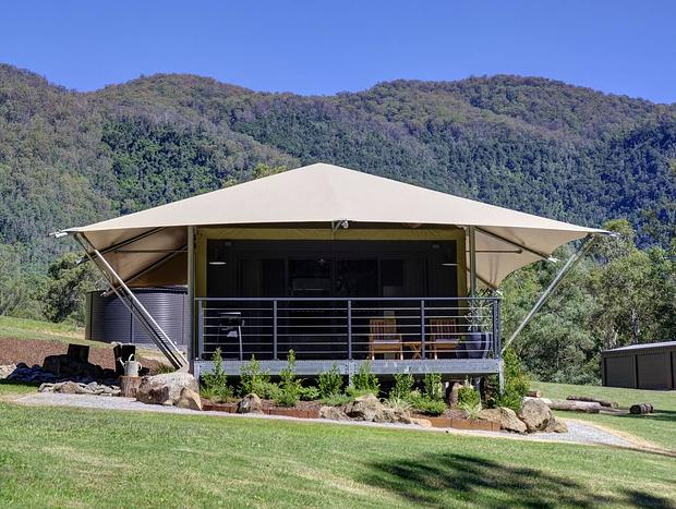 Photo 4 for Amaroo Escape - 'AROONA' Luxury Riverside Eco Glamping Tent