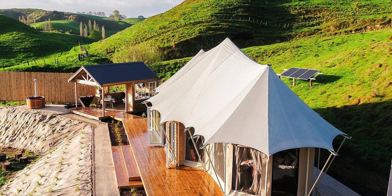 Orchard Valley Waitomo Boutique Glamping Glamping for Rent in