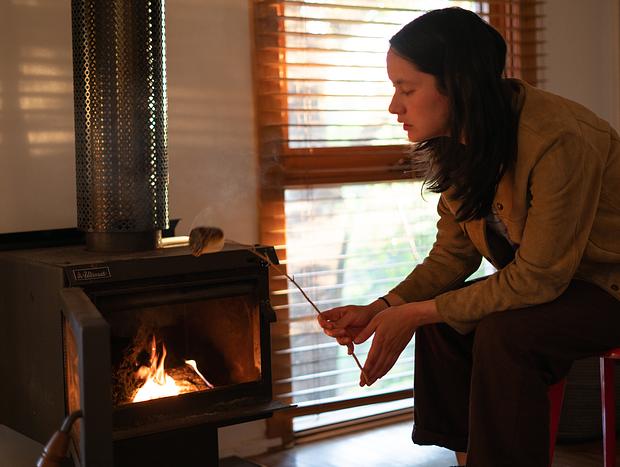 Photo 2 for Cosy Fire-lit Cabin Among the Trees
