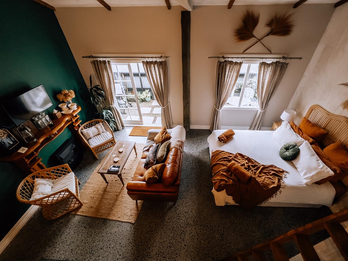 Harewood Grange Country Escape Barn for Rent in Raglan, Hamilton