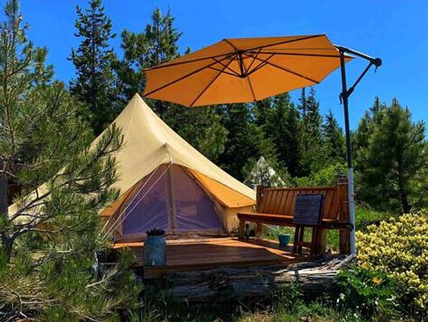 Photo 7 for White Aspen Colchuck Enchantments Luxury Tent