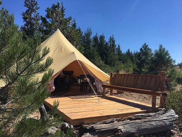 Photo 6 for White Aspen Colchuck Enchantments Luxury Tent