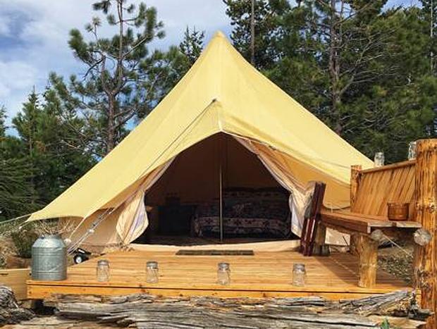 Photo 4 for White Aspen Colchuck Enchantments Luxury Tent