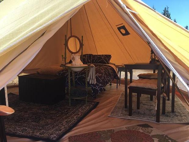 Photo 10 for White Aspen Colchuck Enchantments Luxury Tent