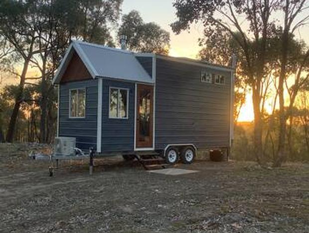 Photo 5 for Bushland Tiny Home with Outdoor Hot Tub & Hamper