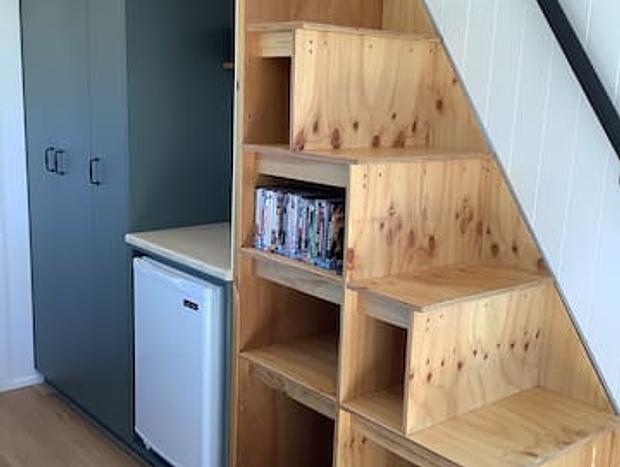 Photo 19 for Bushland Tiny Home with Outdoor Hot Tub & Hamper