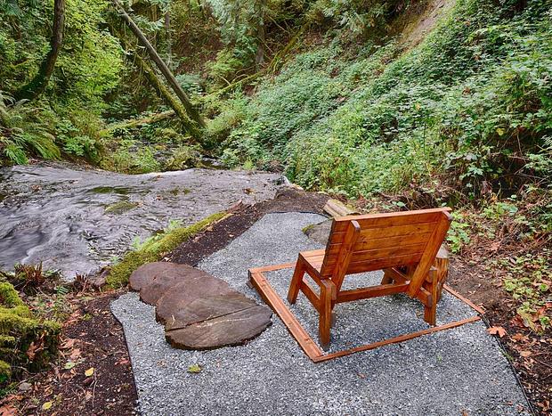 Photo 13 for Private Cottage Right On Creek & 15 Foot Waterfall