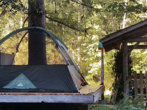 Photo 6 for Tent Platform Glamping In River Mountain Paradise