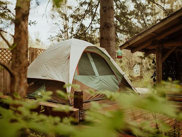 Photo 4 for Tent Platform Glamping In River Mountain Paradise