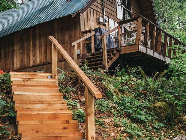Photo 4 for Cedar & Pine A-Frame Cabin