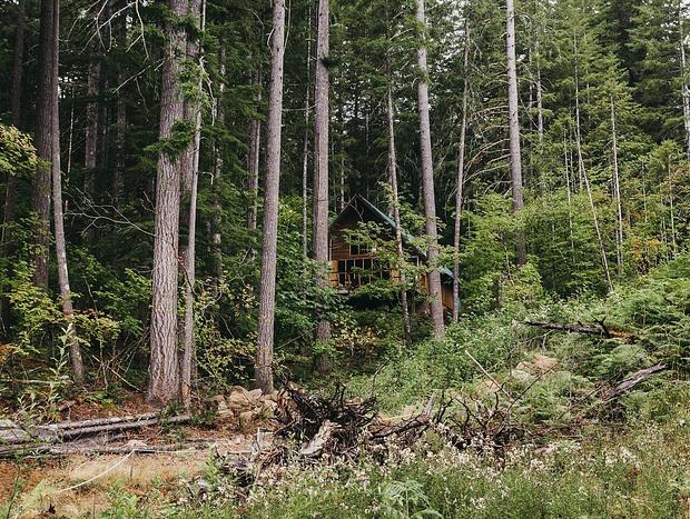 Photo 28 for Cedar & Pine A-Frame Cabin