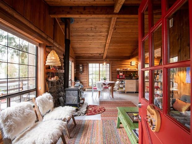 Photo 6 for Quintessential Hygge: A Romantic Nordic Log Cabin