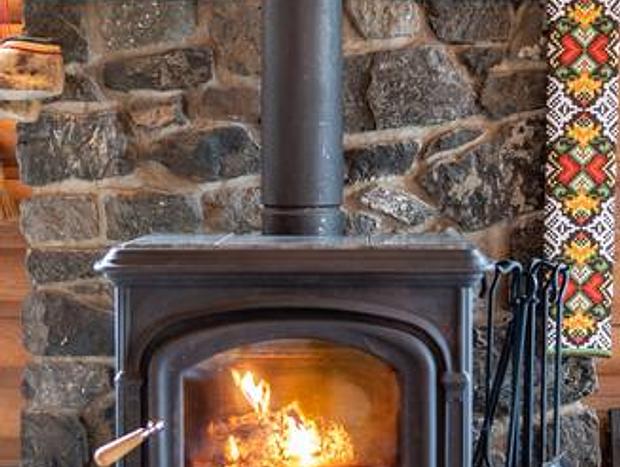 Photo 14 for Quintessential Hygge: A Romantic Nordic Log Cabin