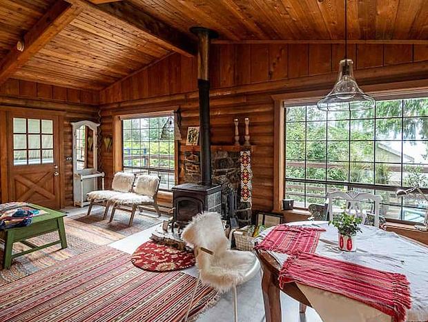 Photo 17 for Quintessential Hygge: A Romantic Nordic Log Cabin