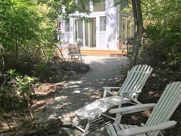 Photo 4 for Forest Cabin - Soaking Tub, Beach Access, Pets