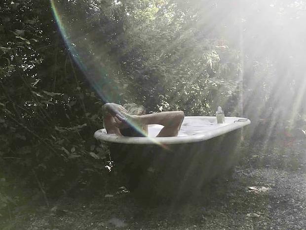 Photo 19 for Forest Cabin - Soaking Tub, Beach Access, Pets