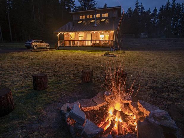 Photo 4 for Fir Cottage - A Lovely, Private Cabin On 40 Acres