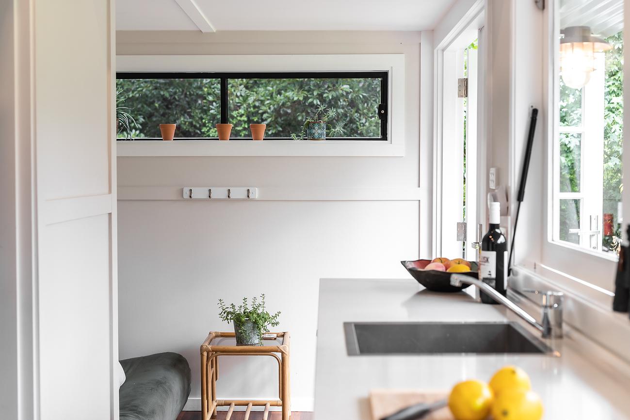 Tiny House with outdoor spa, deck and loft Tiny house for Rent in Matcham, Central Coast, NSW