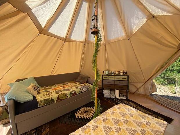 Photo 7 for White Aspen Argonaut Luxury Tent