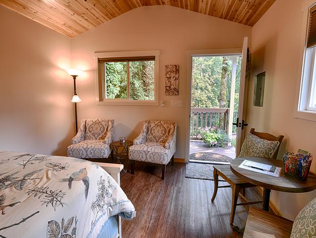 Photo 12 for Private Cabin Right on a Creek and a 15 foot Waterfall!