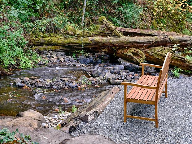Photo 22 for Private Cabin Right on a Creek and a 15 foot Waterfall!