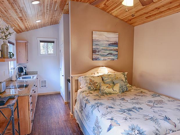 Photo 9 for Private Cabin Right on a Creek and a 15 foot Waterfall!