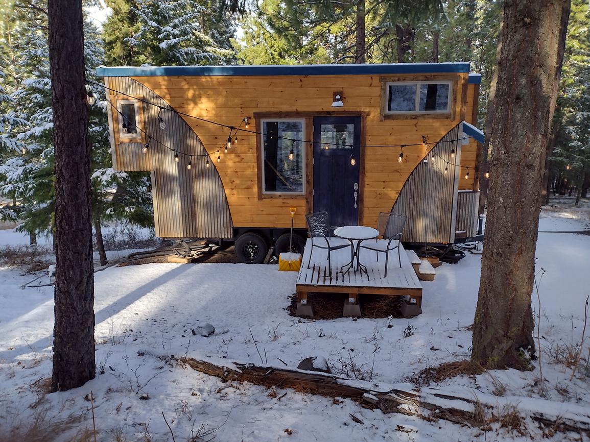 New Tiny House on 11 Acre Wooded Property Tiny house for Rent in Cle