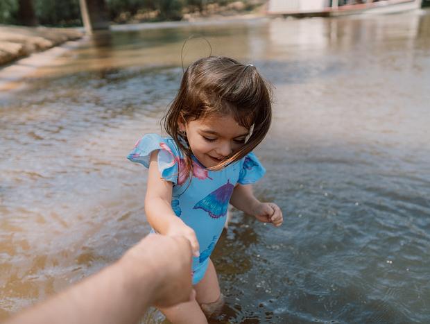 Photo 2 for Playing in the River