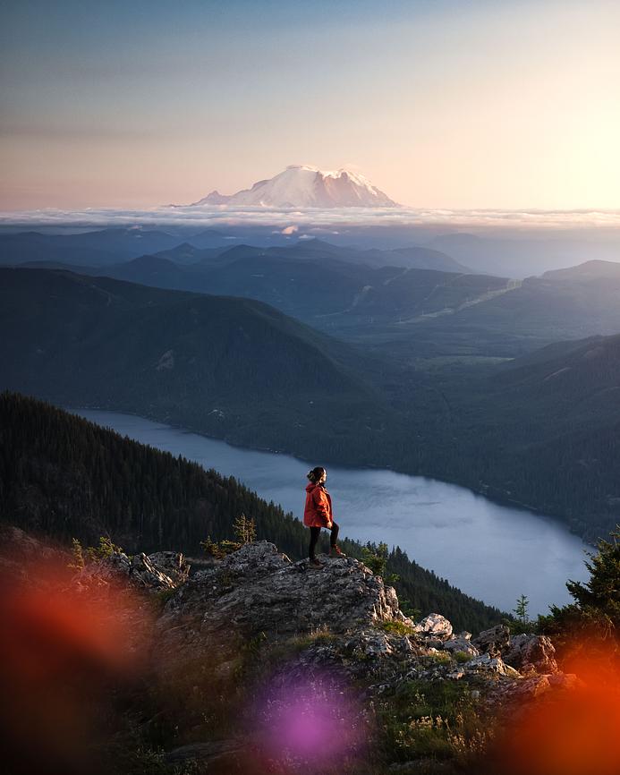 Thorp Mountain Lookout via Knox Creek Riparide