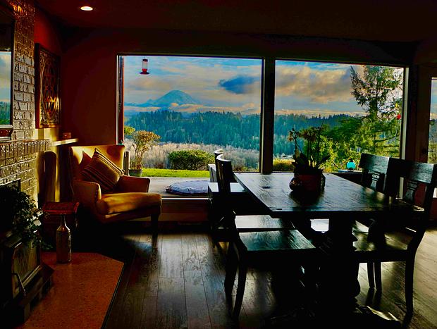 Photo 7 for Breathtaking Mt Rainier & Cascade views & hot tub