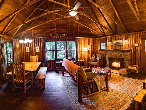 Photo 6 for Historic Steiner Log Cabin on Mt Hood