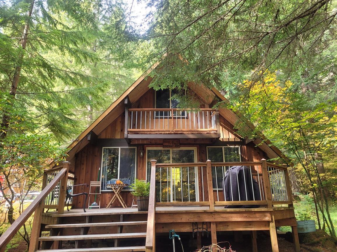 Nisqually Nest Mt. Rainier w/sauna and hot tub Cabin for Rent in Ashford, Mount Rainier, WA