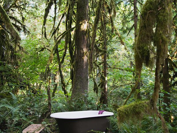 Photo 20 for Glamping Cabin One -Cedar Sauna & Hot Tub