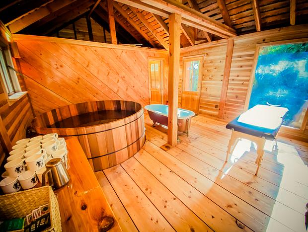 Photo 15 for Glamping Cabin One -Cedar Sauna & Hot Tub