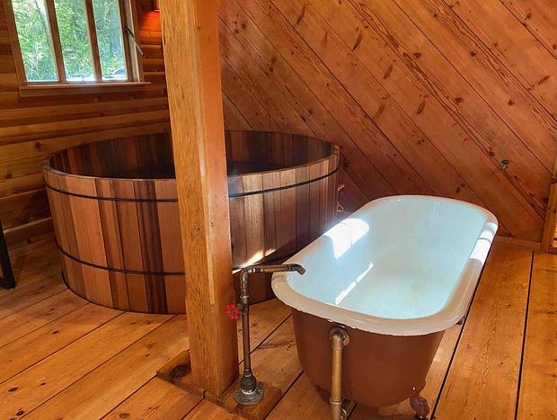 Photo 3 for Glamping Cabin Four - Cedar Sauna & Hot Tub