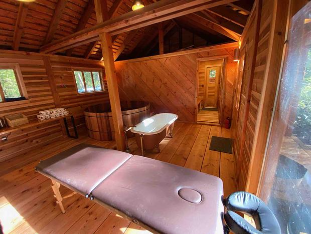 Photo 20 for Glamping Cabin Four - Cedar Sauna & Hot Tub