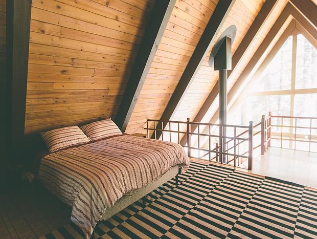 Photo 37 for Beautiful Cozy Riverfront A-Frame Cabin & Hot tub
