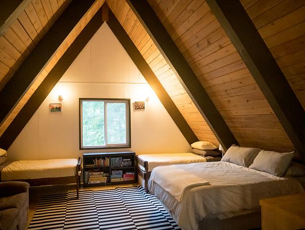 Photo 35 for Beautiful Cozy Riverfront A-Frame Cabin & Hot tub