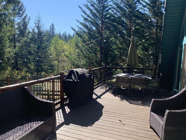 Photo 63 for Beautiful Cozy Riverfront A-Frame Cabin & Hot tub