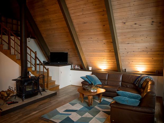 Photo 30 for Beautiful Cozy Riverfront A-Frame Cabin & Hot tub