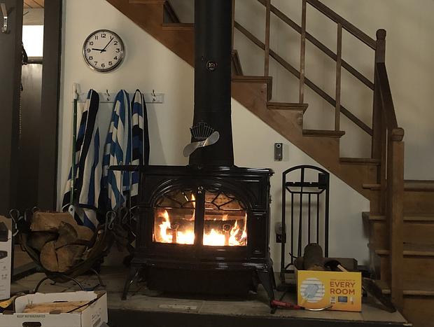 Photo 16 for Beautiful Cozy Riverfront A-Frame Cabin & Hot tub