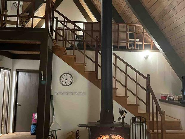 Photo 29 for Beautiful Cozy Riverfront A-Frame Cabin & Hot tub