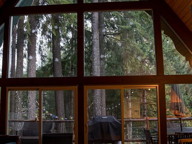 Photo 12 for Beautiful Cozy Riverfront A-Frame Cabin & Hot tub