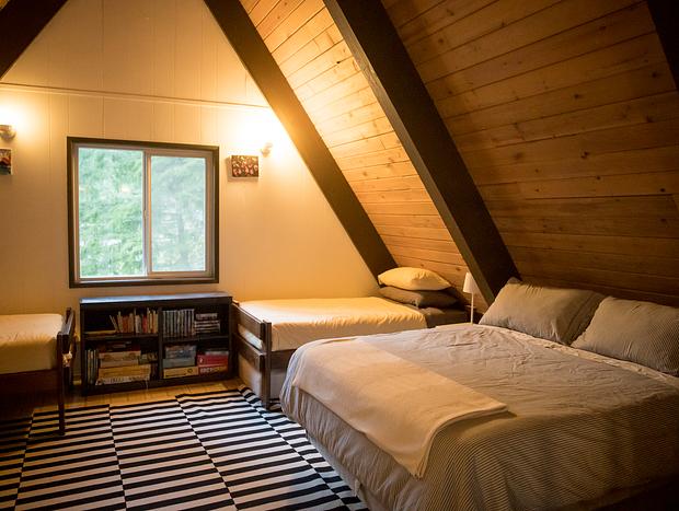 Photo 41 for Beautiful Cozy Riverfront A-Frame Cabin & Hot tub